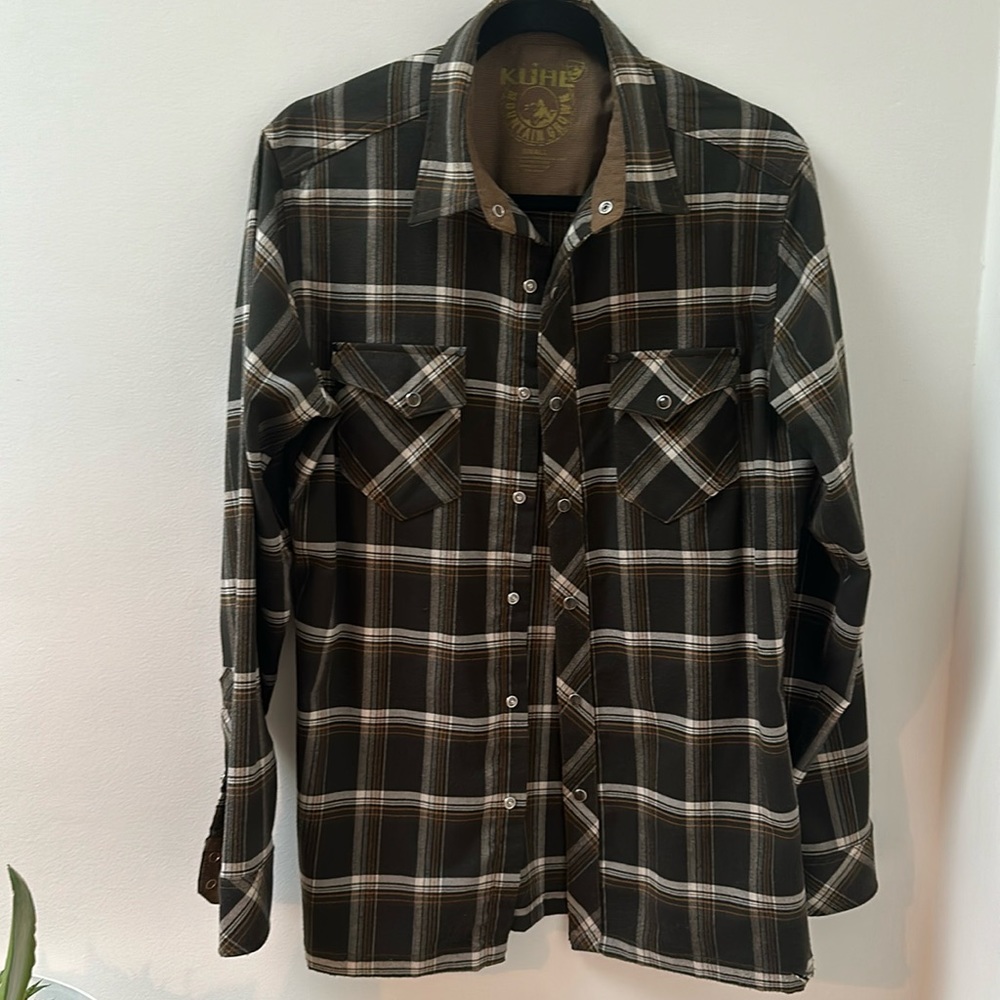 Kuhl Men’s Plaid Button Down Shirt